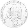 10 DM Silber Gedenkmünze Geburtstag Geothe 1999