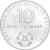 DDR 1978 10 Mark Gedenkmünze Weltraumflug