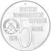 DDR 1978 5 Mark Gedenkmünze Antiapartheid
