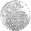 DDR 1985 5 Mark Gedenkmünze Frauenkirche Dresden
