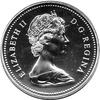 Canada Silber Gedenkmünze 1 Dollar Bibliothek 1976