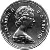 Canada Silber Gedenkmünze 1 Dollar  Universiade Spiele Edminton 1983