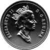 Canada Silber Gedenkmünze 1 Dollar Schiff Frontenac 1991