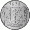 Freie Stadt Danzig 5 Gulden Marienkirche 1932