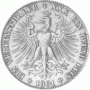 Altdeutschland Freie Stadt Frankfurt Silber Vereinstaler 1864