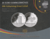 20 Euro Silber Gedenkmünze PP 2016 Ernst Litfaß