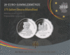 20 Euro Silber Gedenkmünze PP 2016 Deutschlandlied