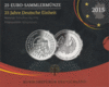 25 Euro Silber PP 2015 Deutsche Einheit im Folder