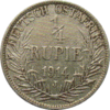 Ostafrika 1/4 Rupie 1914