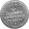 Schweiz 5 Franken St Jacob 1944