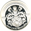 Polen 10 Zlotych Silber 2000 - 1000 lecie Wroclawia 