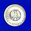 Polen 100 Zlotych Silber 1974 Mikolaj Kopernik