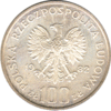 Polen 100 Zlotych Silber 1982 Ochrona Srodowiska