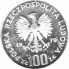 Polen 100 Zlotych Silber 1979 Ludwik Zamenhof