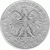Polen 2 Zlote Silber 1933