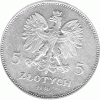 Polen 5 Zlotych Silber 1930