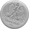 Polen 5 Zlotych Silber 1928 Rzecz Pospolita Polska