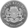 Somalia Elefant 1 Kilo Silber 2021