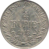Ostafrika 1/4 Rupie 1913