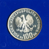 Polen 100 Zlotych Silber 1979 Ochrona Srodowiska