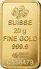 Goldbarren 20 Gramm Pamp Swiss