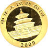 China Panda 1 Unze 2009 Goldpanda 500 Yuan