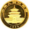 China Panda 1 Unze 1999 Goldpanda 100 Yuan