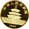 China Panda 1 Unze 1988 Goldpanda 100 Yuan