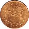 Kolumbien 10 Pesos Goldmünze 1924